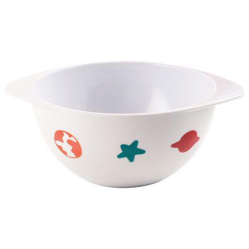 Bols à Oreilles Mélamine Blanche 35 Cl - Renard