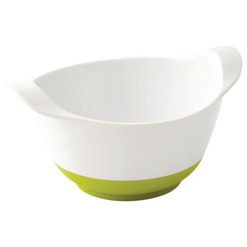 Bols à Oreilles Toboggan Mélamine Blanche 35 Cl Antidérapant - Vert