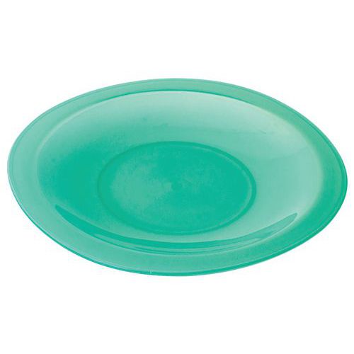 Assiettes Plates Polypropylène Ã˜ 26 Cm - Translucide Vert