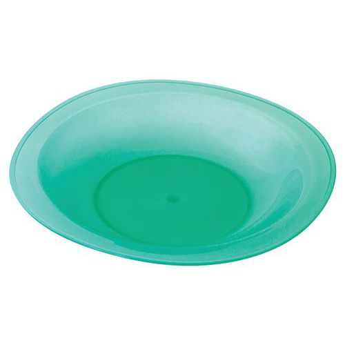 Assiettes Creuses Polypropylène Ã˜ 23 Cm - Translucide Vert