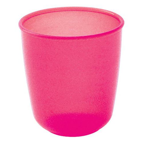 Gobelets Polypropylène 15 Cl - Rouge Translucide