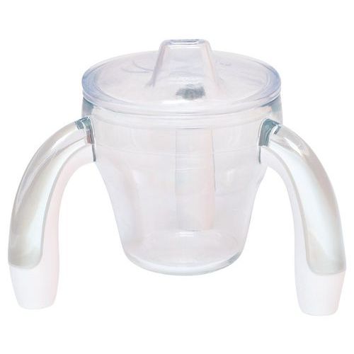 Tasses Tripodes Antidérapantes Enfant Avec Couvercle - Blanc