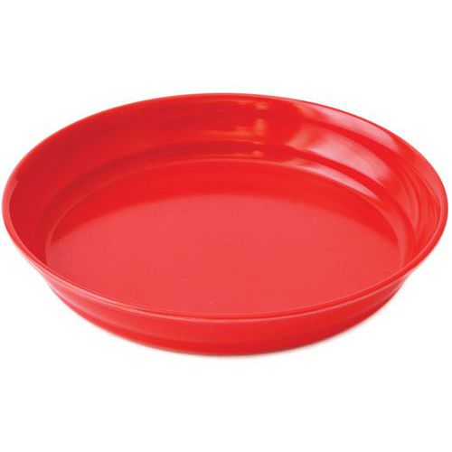 Assiettes Creuses Mélamine Ã˜ 185 Cm - Rouge