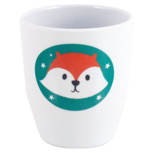 Gobelets 16 Cl Mélamine Blanche - Renard