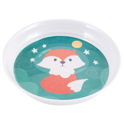 Assiettes Creuses Ø 185 Cm Mélamine Blanche - Renard