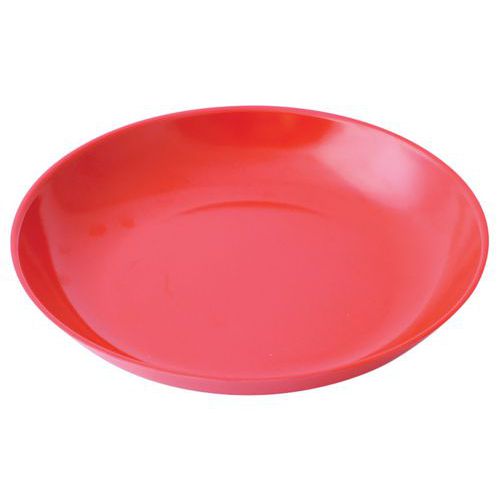 Assiettes Creuses Classique Ã˜ 205 Cm Mélamine - Rouge