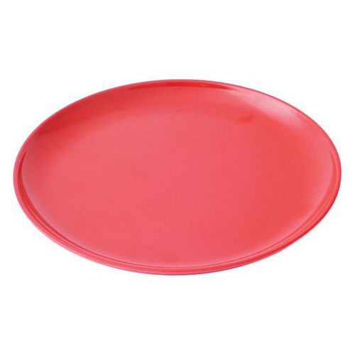 Assiettes à Dessert Classique Ã˜ 19 Cm Mélamine - Rouge