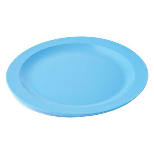 Assiettes à Dessert Ø 17 Cm Mélamine - Bleu