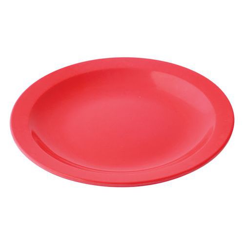 Assiettes à Dessert Ø 17 Cm Mélamine - Rouge