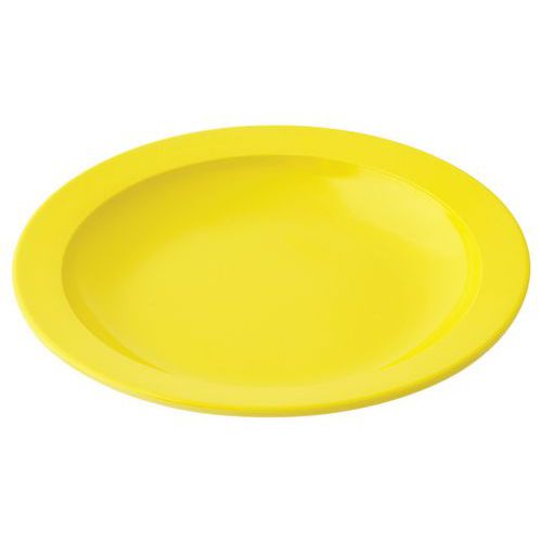 Assiettes Creuses Ø 205 Cm Mélamine - Jaune