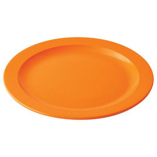 Assiettes Plates Ø 225 Cm Mélamine - Orange