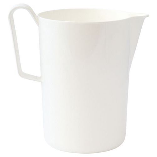 Lot De 6 Pichets Verseurs 1 Litre + 6 Mini Gobelets Doseurs 60 Ml - Plastique Translucide Sans BPA, Graduations, Lave-vaisselle