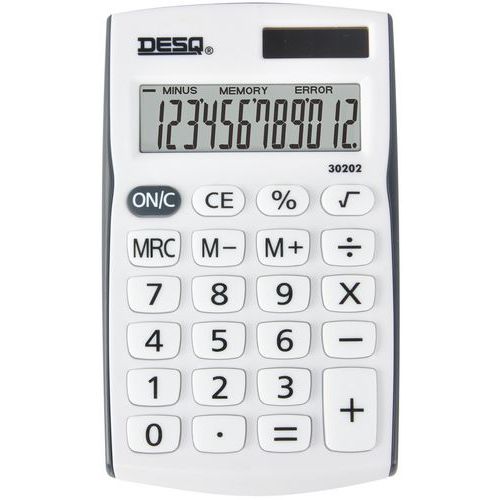 Calculatrice De Poche Desq 12 Chiffres 30202