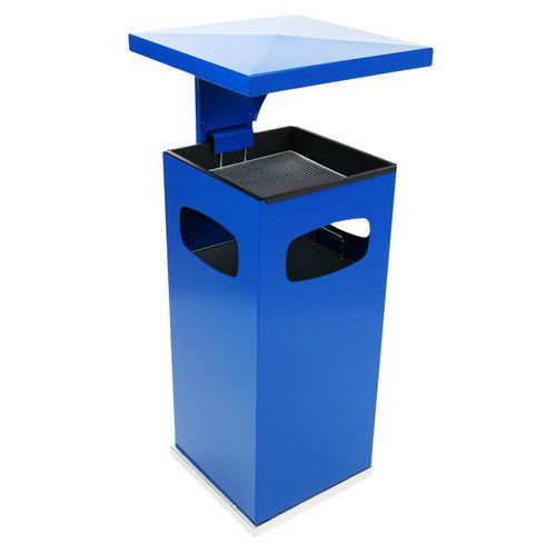 Cendrier Poubelle 38l Bleu