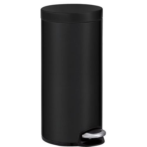 EKO - Poubelle à pédale Serene 30L Noir - Design Moderne et Pratique - 20% Recyclé