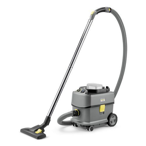Karcher - Aspirateur poussières T 10/1 Bp HEPA - 10L - 500W - Faible bruit 57 dBA - Machine de nettoyage professionnelle