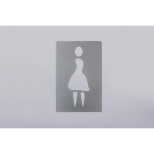 Socona - Pochoir de Signalisation SIGNA - Gris - Rectangle 187x120mm - Durable et Précis