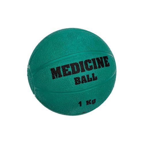 Médecine ball classique 1 kg PVC Adulte - Musculation et Fitness - Entraînement Polyvalent