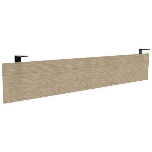 Voile de fond suspendu pour bureau Prestige noir - Buronomic Voile de fond suspendu pour bureau Prestige noir - Buronomic