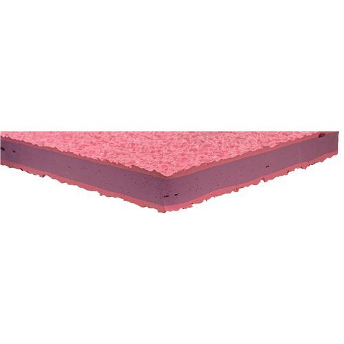 Plaque Antivibratoire AdekwatÂ® Violet/rose 20 Mm 80 X 80 Mm