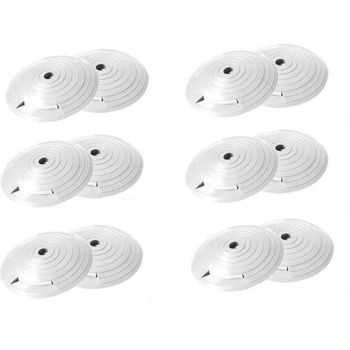 Plot De Balisage Réfléchissant Blanc 12 Pièces