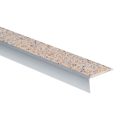 Lot de 2 - Nez De Marche Cornière Proople - 62x30x1500mm - Blanc