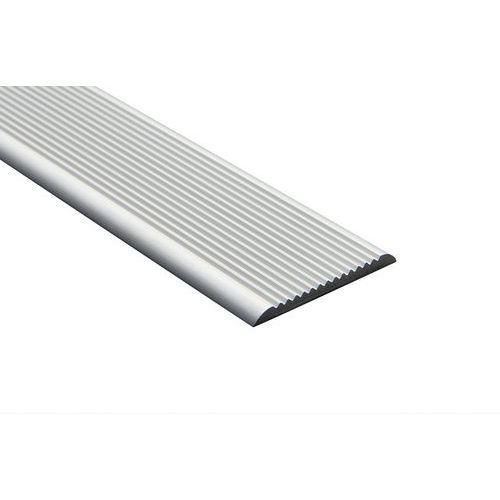 Wattelez - Nez de marche plat Proople - 1,5m Aluminium Argent - Antidérapant Intérieur