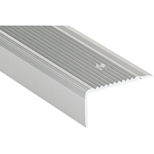 Wattelez - Nez de marche cornière rénovation Aluminium 1500mm Antidérapant Intérieur/Extérieur