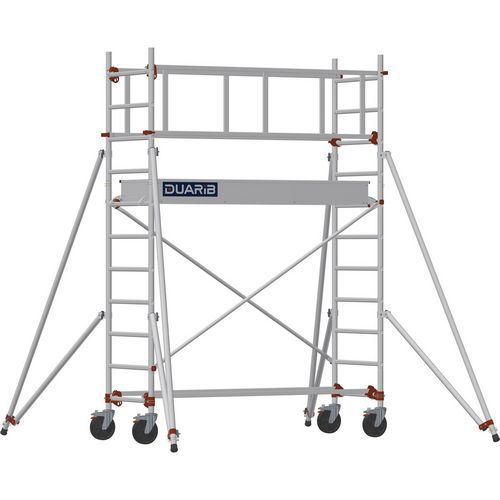 Échafaudage Al205 Standard Garde-corps Hauteur Travail 3m90