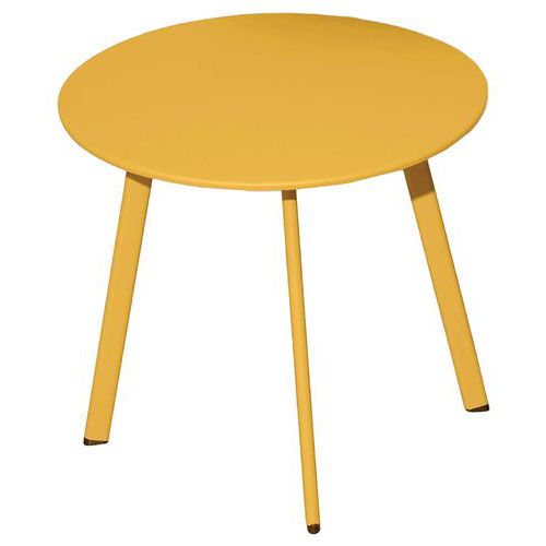 Table Basse Massaï Ã˜ 40 Cm - Miel