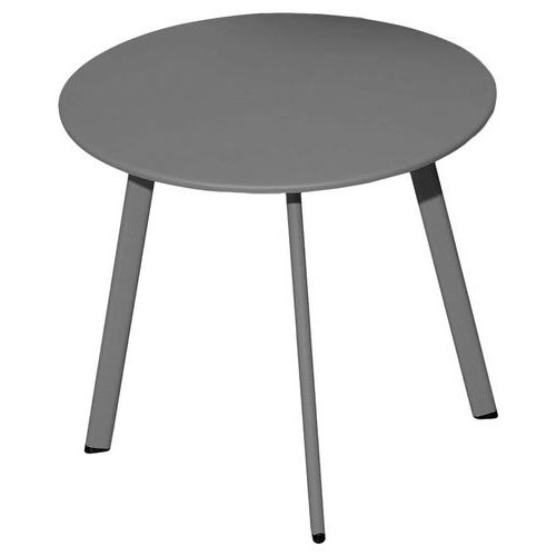 Table Basse Massaï Ã˜ 45 Cm - Graphite