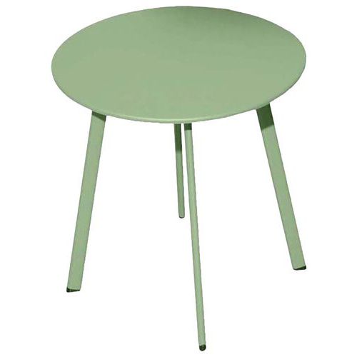 Table Basse Massaï Ã˜ 45 Cm - Vert Light