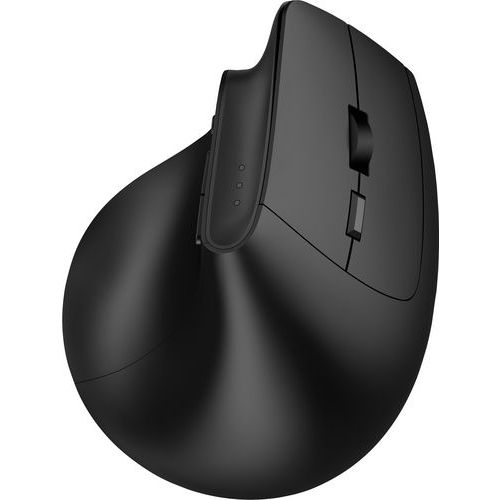 Dacomex - Souris Verticale Éco Sans Fil Rechargeable - Ambidextre 5 Boutons 2400 dpi - Confort & Télétravail