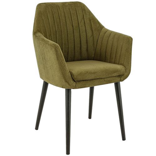 Fauteuil Intérieur - Hêtre - Monolith Olive - Alfonse