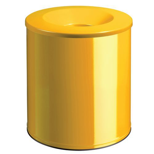 Corbeille Antifeu-15l Jaune-neo-rossignol