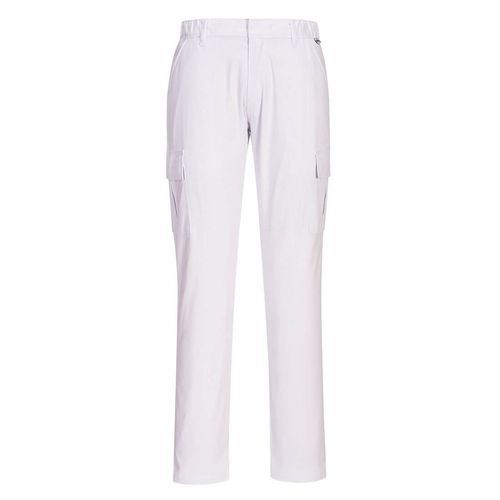 Pantalon De Travail Combat Slim Stretch 36 Blanc