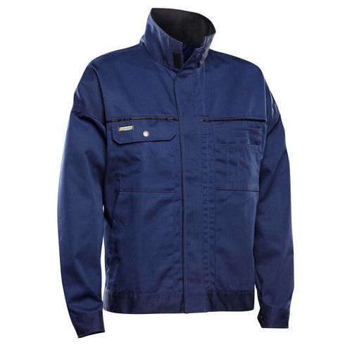 Veste De Travail Artisan Bleu Foncé Xxxl