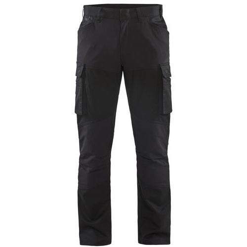 Pantalon De Travail Maintenance Stretch 2d Noir D128