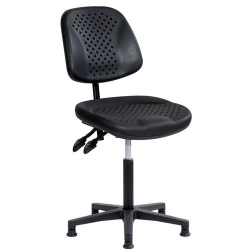 Siège Airplus Assise Moyenne Réglable Sur Patins Polyamide