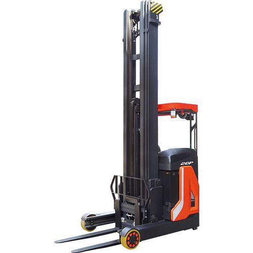 Chariot à Mât Rétractable Avec Capacité De 2000 Kg Hauteur D'élévation 9000 Mm Stockman