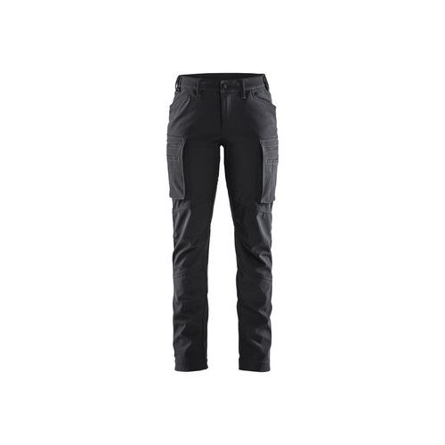 Pantalon De Travail Maintenance Hiver Softshell Femme Noir C50