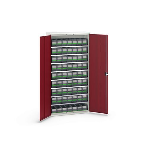 Bott 1 Armoire Verso Avec 63 Bacs - Hauteur 2 M - Bott