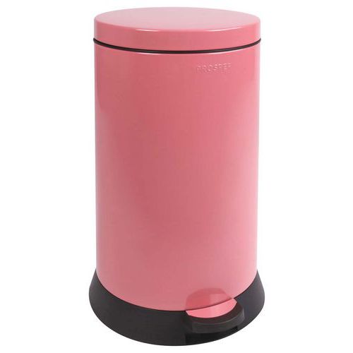 Poubelle Agroalimentaire De Cuisine Retro 20l - Rose Foncé