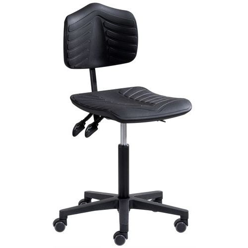 Siège Ergosoft Polyamide Ergonomique Assise Basse Sur Roulettes
