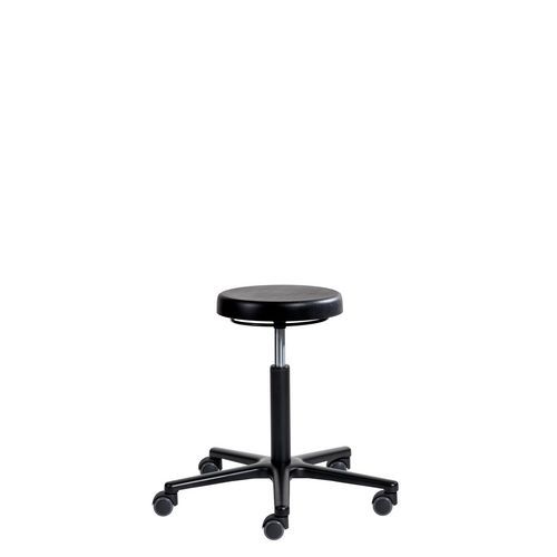 Tabouret Ergoline Bas Sur Roulettes Aluminium