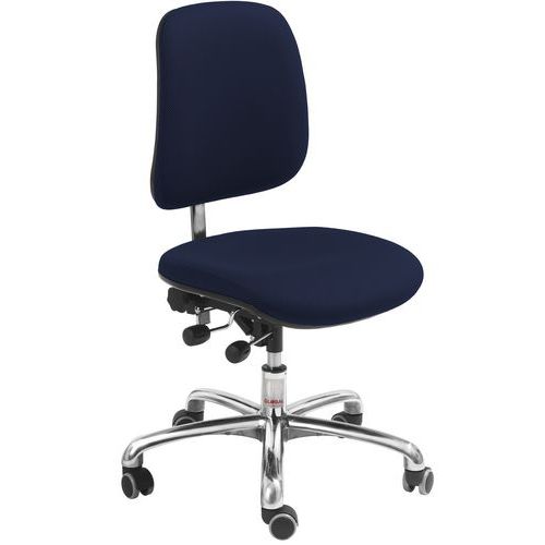 Chaise De Bureau Euromatic Cura - 40 Cm - Bleu