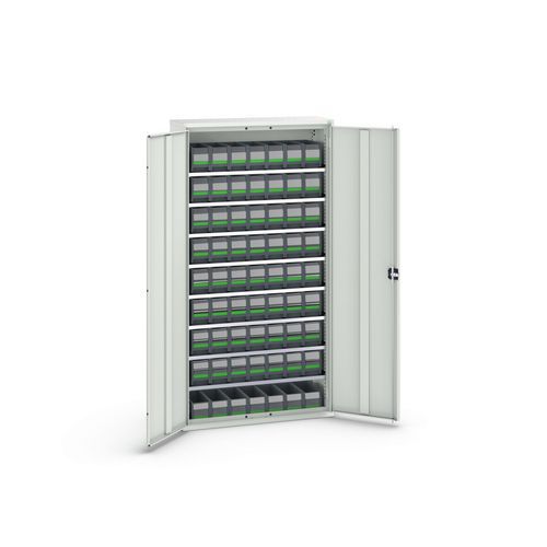Bott 1 Armoire Verso Avec 63 Bacs - Hauteur 2 M - Bott