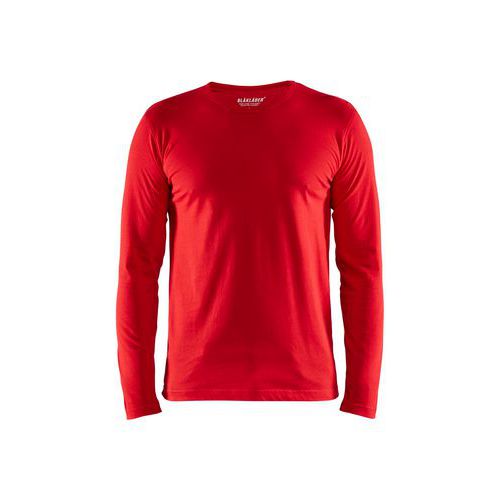 T-shirt Manches Longues Rouge