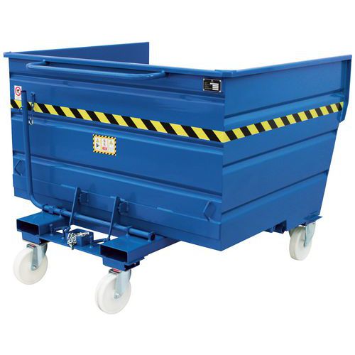 Bennes Multifonctions à Bascule En Acier Sall Bleu