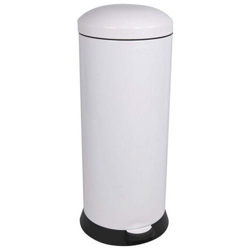 Poubelle Agroalimentaire De Cuisine Boheme 30l - Blanc